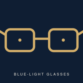 Blue-Light Glasses – Round Tortoise