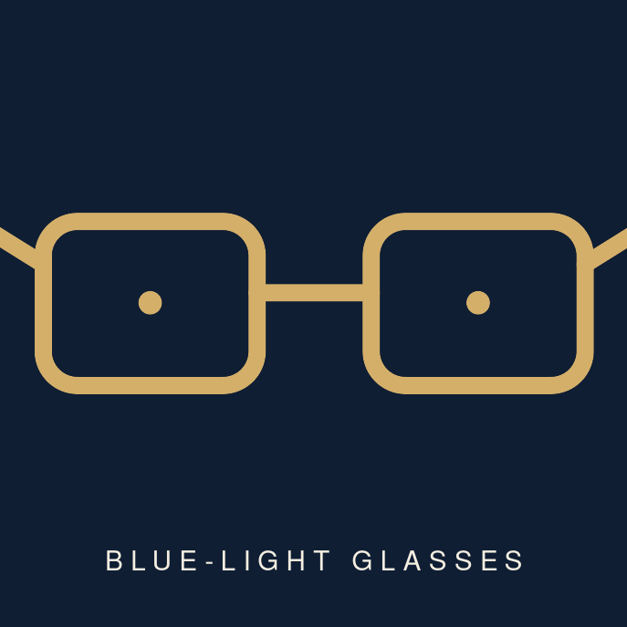 Blue-Light Glasses – Round Tortoise